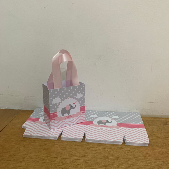 Sacolinha personalizada Elefantinha