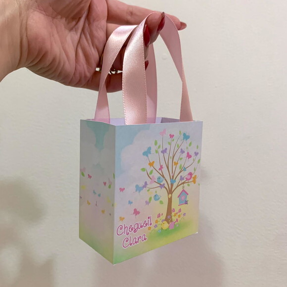 Sacolinha personalizada Maternidade Jardim Encantado