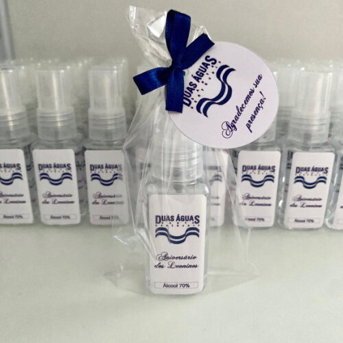 Álcool 70% Spray brinde loja / empresarial / corporativo
