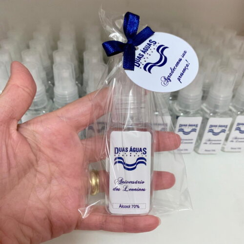 Álcool 70% Spray brinde loja / empresarial / corporativo
