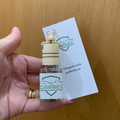 Aromatizador p/ Carro Brinde Empresa com Logo