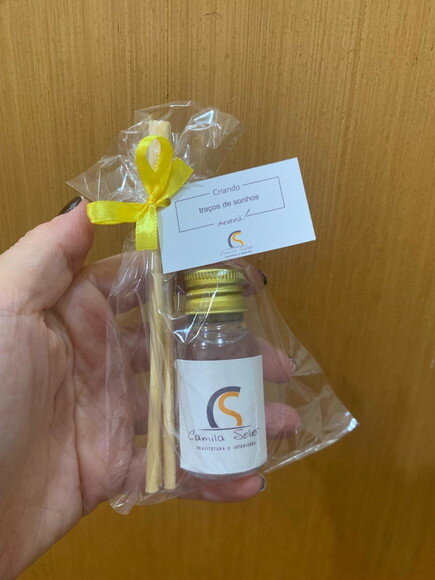 Brinde Arquitetura e Designer Mini Aromatizador com Logo
