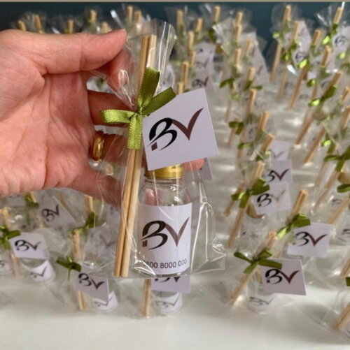 Brinde Banco / Financeira Mini Aromatizador com Logo