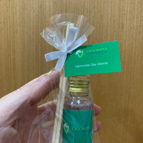 Brinde Consultório Mini Aromatizador com Logo Odonto