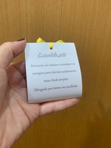Brinde Corporativo Sachê Escalda Pés com Logo