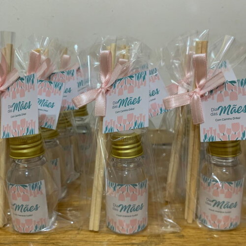Brinde Dia das Mães Mini Aromatizador com Logo