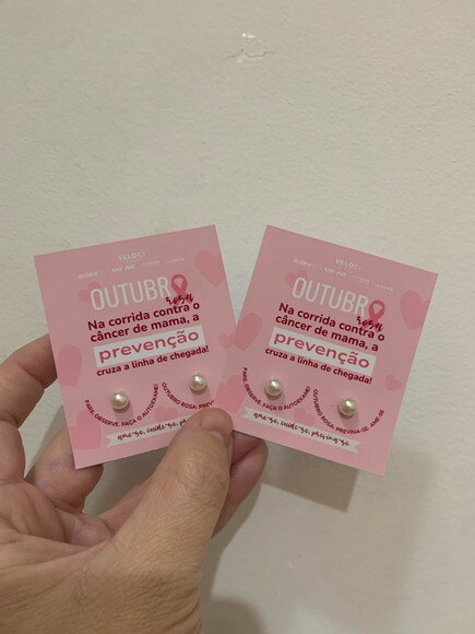Brinde Outubro Rosa/ Dia da Mulher/ Dia das Mães