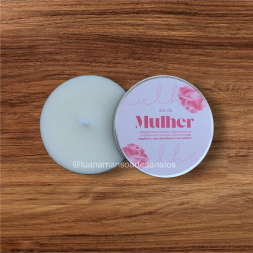Brinde Vela Aromática Dia da Mulher