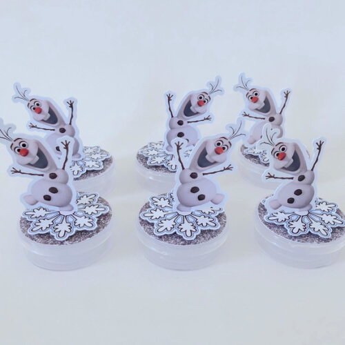 Latinha personalizada 3D Olaf