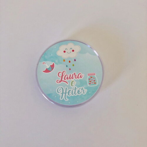 Latinha personalizada Chuva de Amor