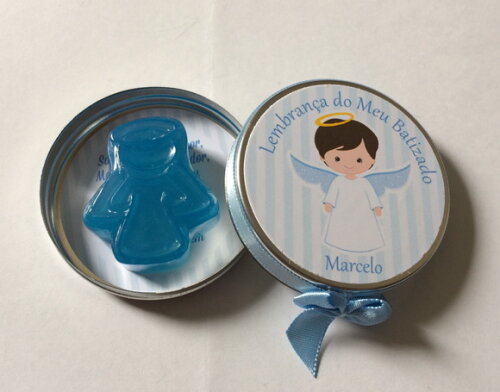 Latinhas Mint to be Batizado Anjinho
