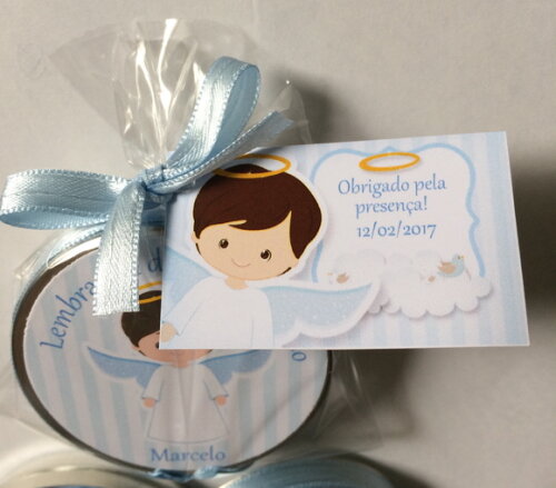 Latinhas Mint to be Batizado Anjinho