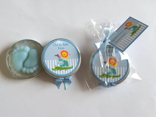 Latinhas Mint to be Safari Azul