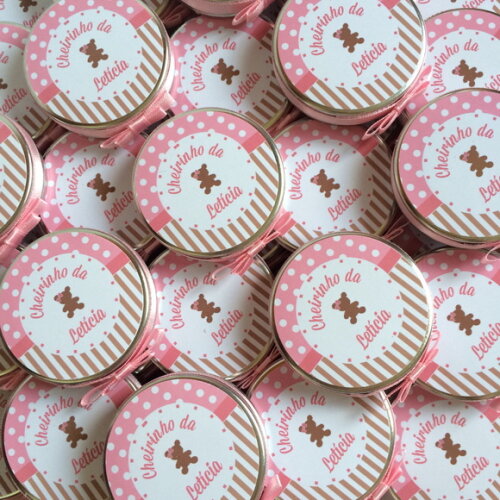Latinhas Mint to be Ursinha rosa/marrom