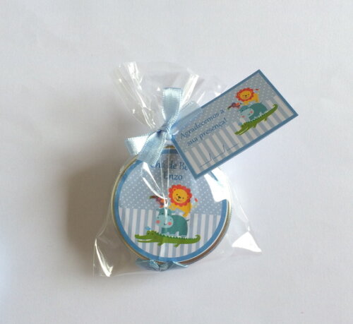 Latinhas Mint to be Safari Azul