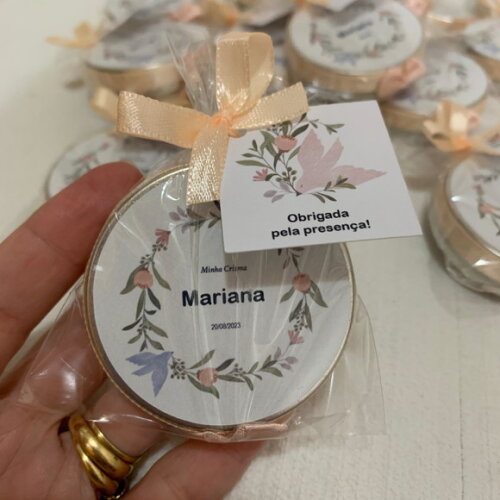 Lembrança Comunhão Vela Aromática Divino