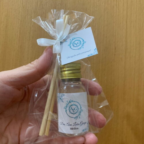 Lembrança Formatura Kit Hidratante + Aromatizador + Vela