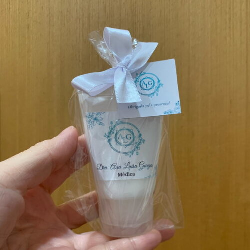 Lembrança Formatura Kit Hidratante + Aromatizador + Vela