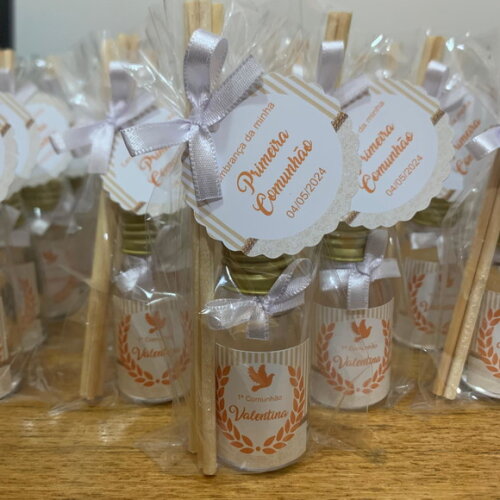 Lembrancinha 1 Comunhão Aromatizador Divino Espírito Santo