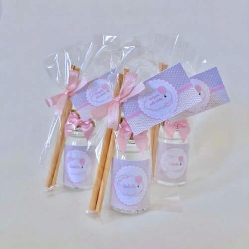 Lembrancinha Aromatizador Balão de Ar Rosa