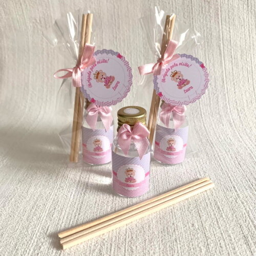 Lembrancinha Maternidade Aromatizador Ursinha Princesa