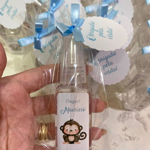Lembrancinha Maternidade Home Spray Safari
