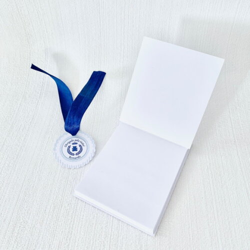 Lembrancinha Maternidade Mini Bloco personalizado Urso rei