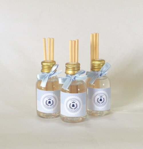 Lembrancinha Nascimento Aromatizador Ursinho Rei Azul