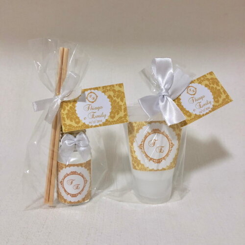 Lembrancinha para Casamento Hidratante + Aromarizador