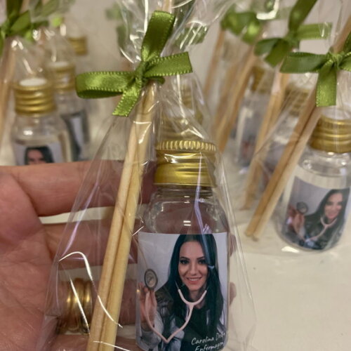 Mini Aromatizador Lembrancinha Formatura Enfermagem