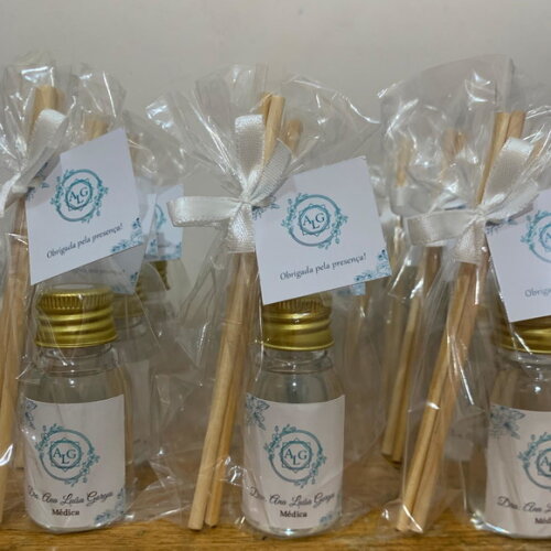 Mini Aromatizador Lembrancinha Formatura Medicina com Brasão