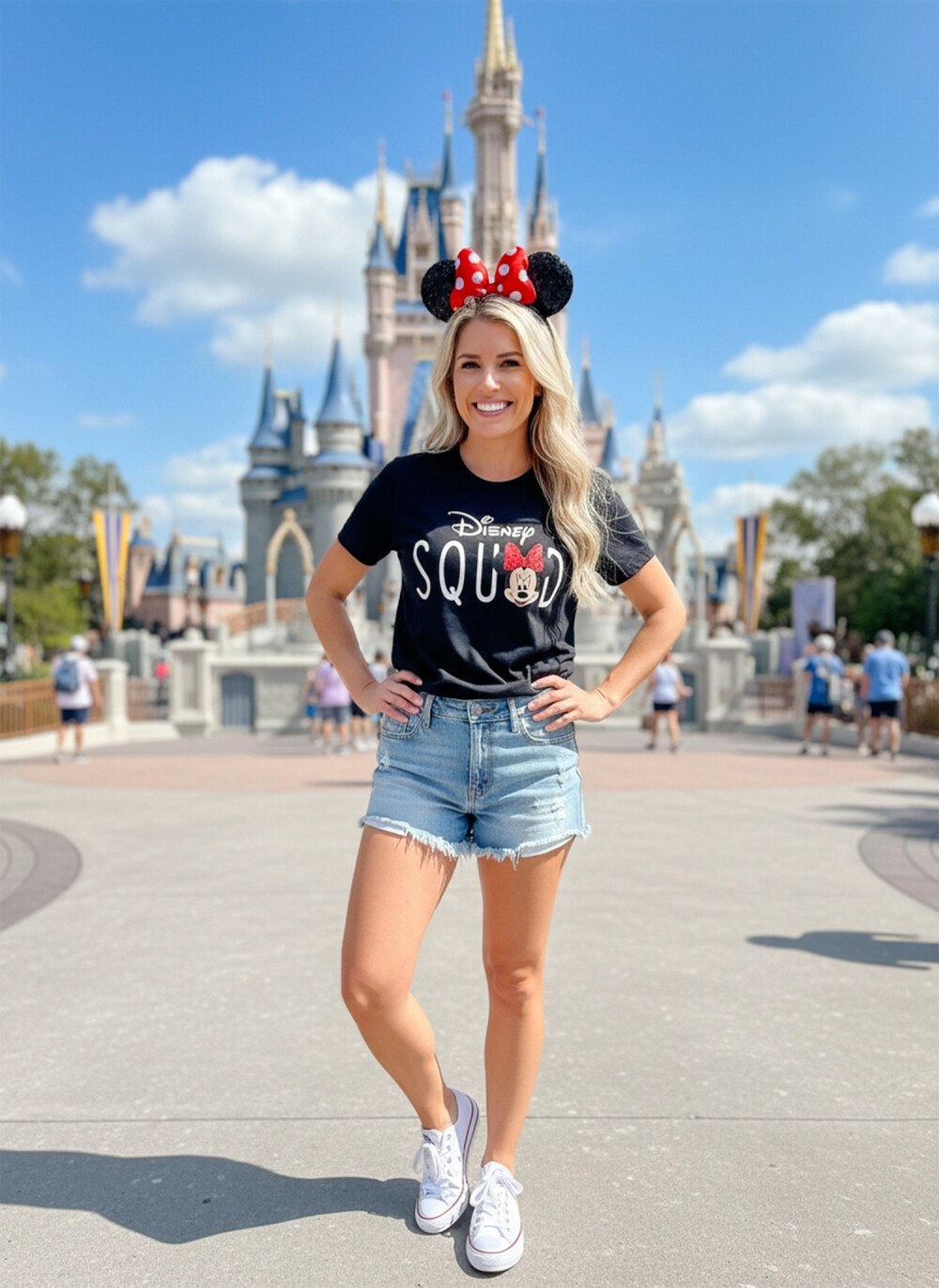 Kit Camiseta Viagem Squad Disney Personagens Com Nome Algodão