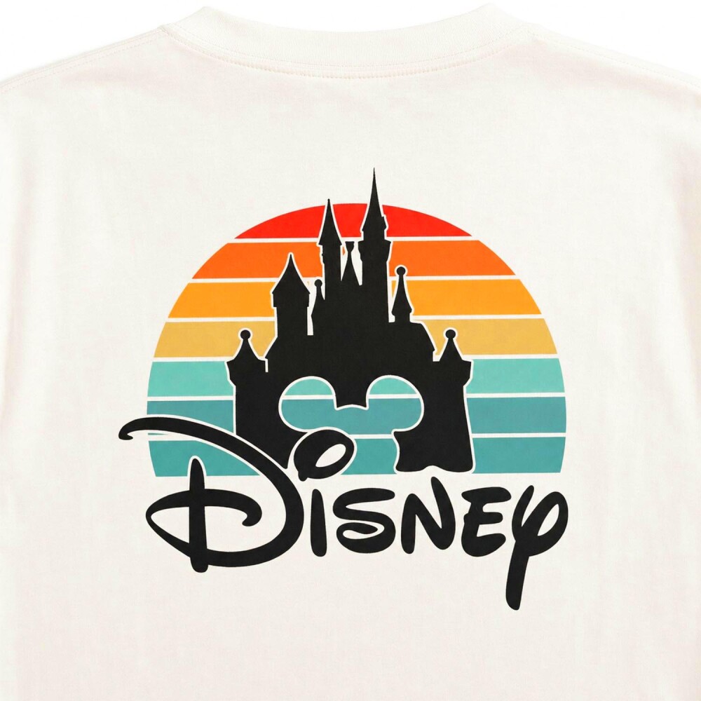 Kit Camiseta Disney Magic Kingdom Bolsinho Mickey Minnie Algodão
