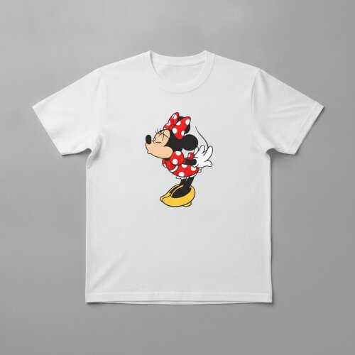 Kit Camiseta Disney Casal Beijo Mickey Minnie Adulto Algodão