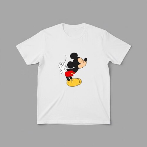 Kit Camiseta Disney Casal Beijo Mickey Minnie Adulto Algodão