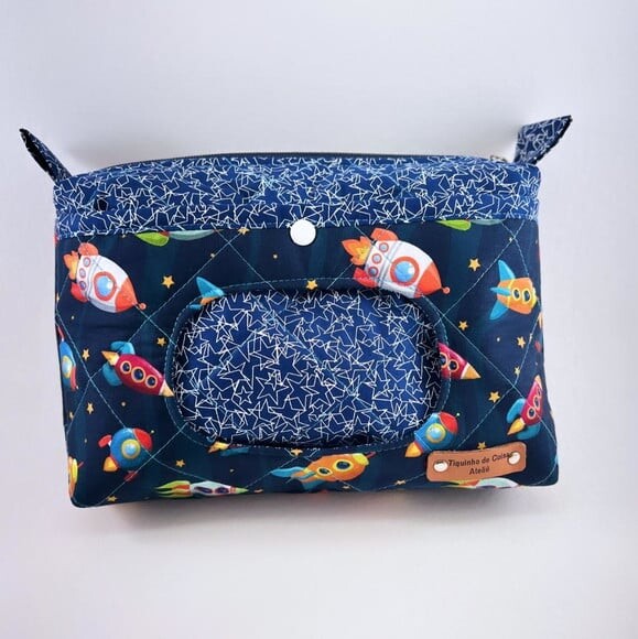 Necessaire Porta Lenço Umedecido
