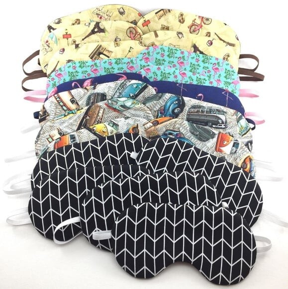 15 Máscaras para Dormir (solicitar estampas disponíveis)