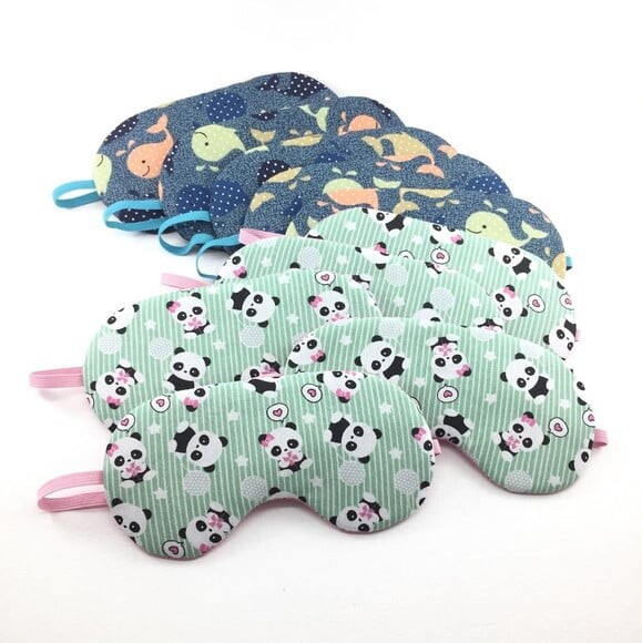 15 Máscaras para Dormir (solicitar estampas disponíveis)