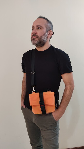 Bolsa Transversal Unissex Camurção (verificar Descrição)