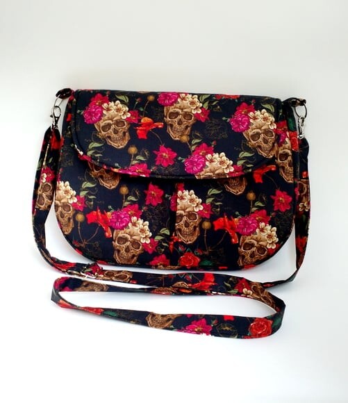 Bolsa Violeta (Solicitar estampas)