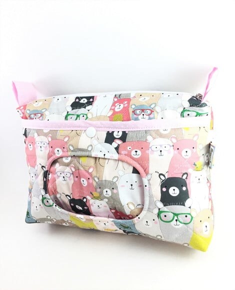 Necessaire Porta Lenço Umedecido (Solicitar estampas)