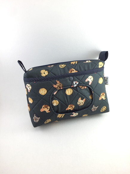 Necessaire Porta Lenço Umedecido (Solicitar estampas)
