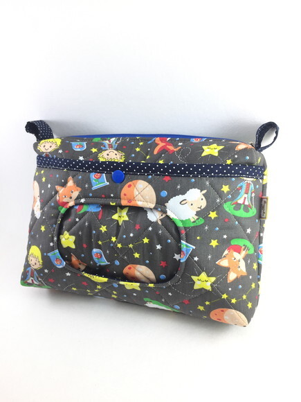 Necessaire Porta Lenço Umedecido (Solicitar estampas)