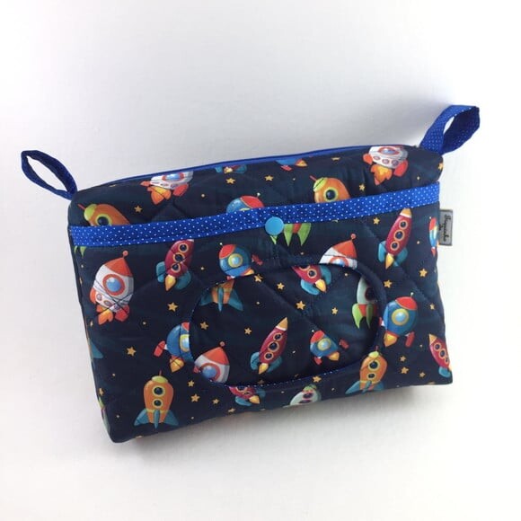 Necessaire Porta Lenço Umedecido (Solicitar estampas)