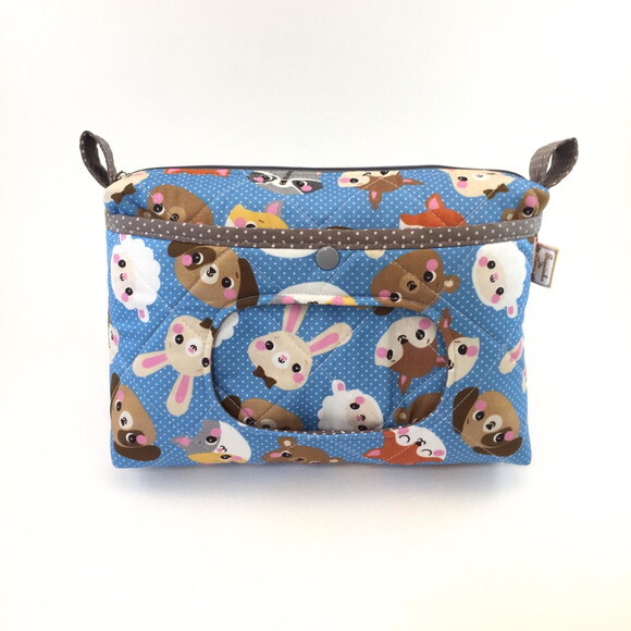 Necessaire Porta Lenço Umedecido (Solicitar estampas)
