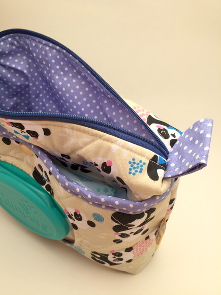 Necessaire Porta Lenço Umedecido (Solicitar estampas)