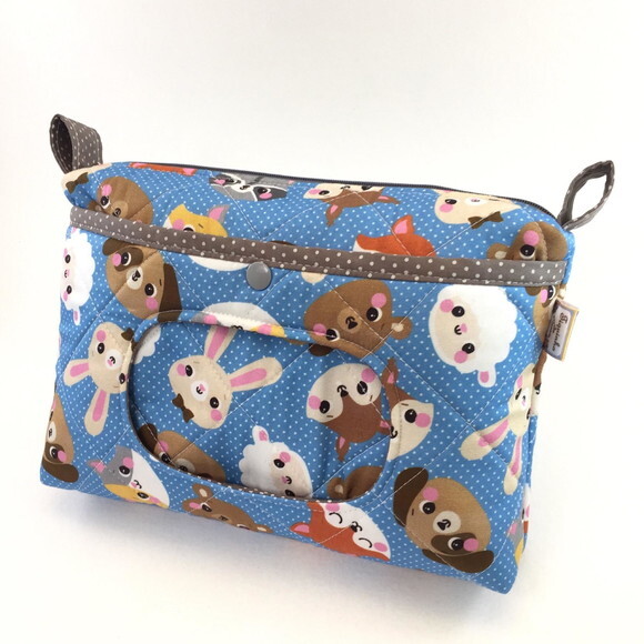 Necessaire Porta Lenço Umedecido (Solicitar estampas)