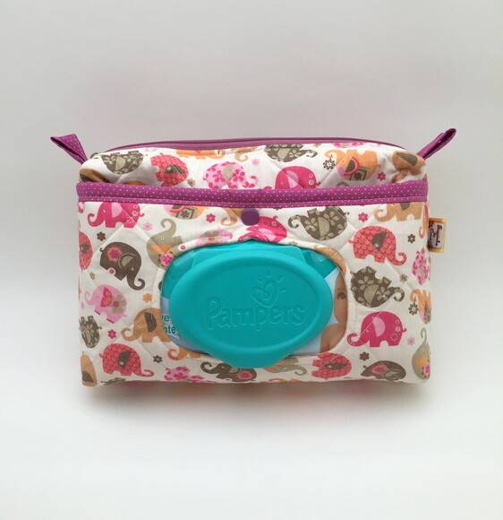 Necessaire Porta Lenço Umedecido (Solicitar estampas)