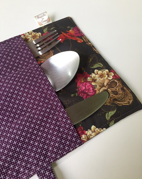 Porta talheres (Solicitar estampas)