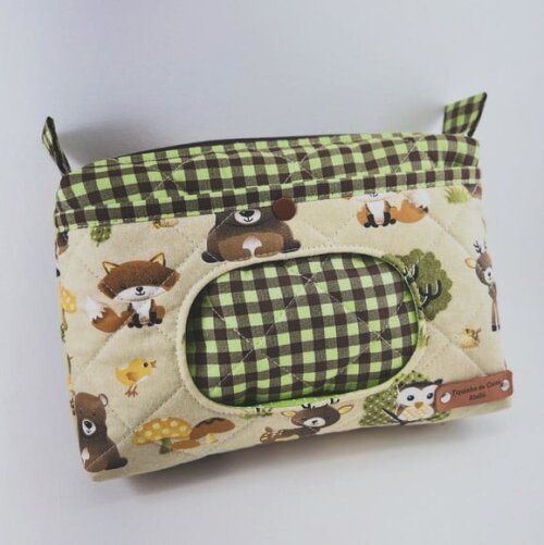 Necessaire Porta Lenço Umedecido